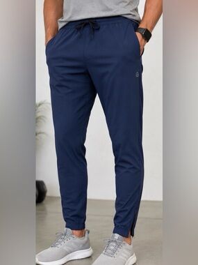 Mondetta Outdoor Project Jogger Pants Men’s Medium Blue Ankle Zip Athletic Pants